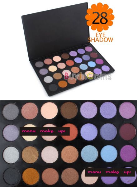 Paleta de Sombras 28 Cores